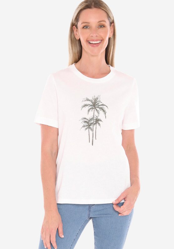 Jump Beaded Palm Tee