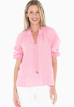 Ruffle Neck Top