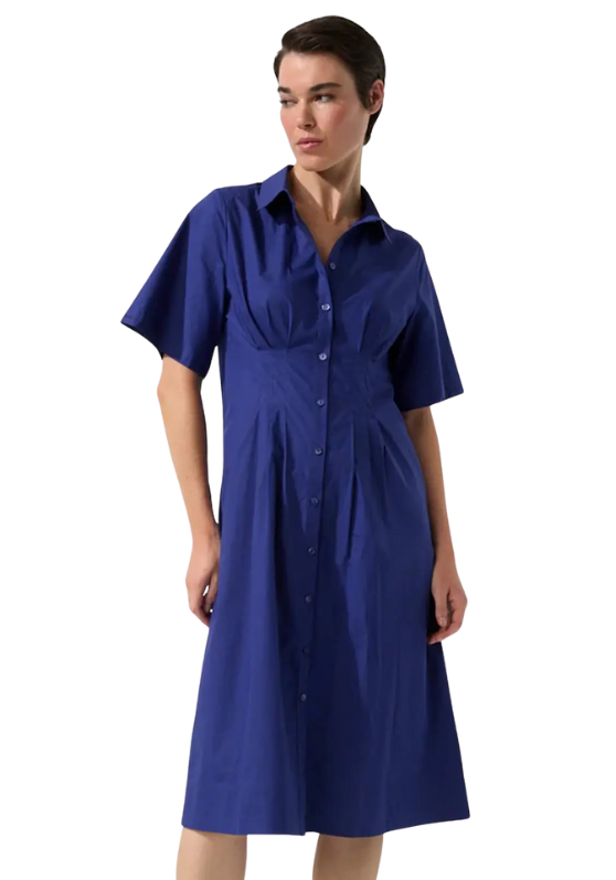 Marco Polo Poplin Shirtdress