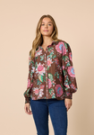Bouquet Print Shirt