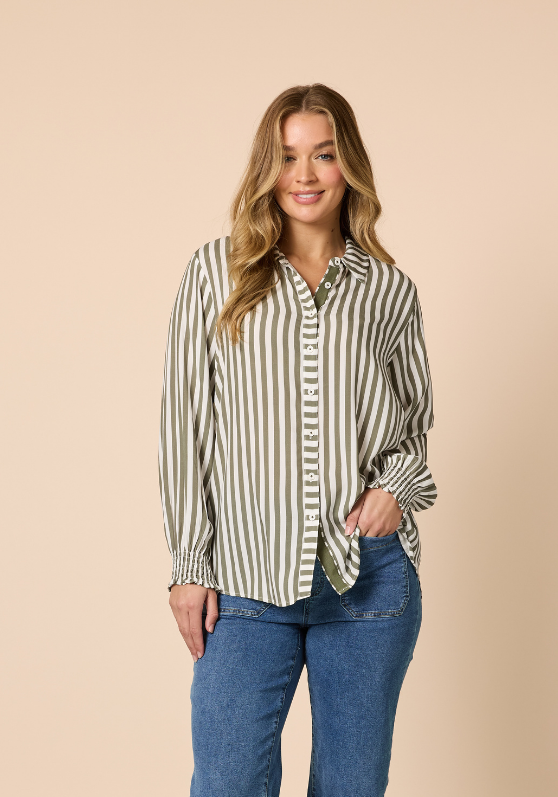 Threadz Amour Stripe Shirt