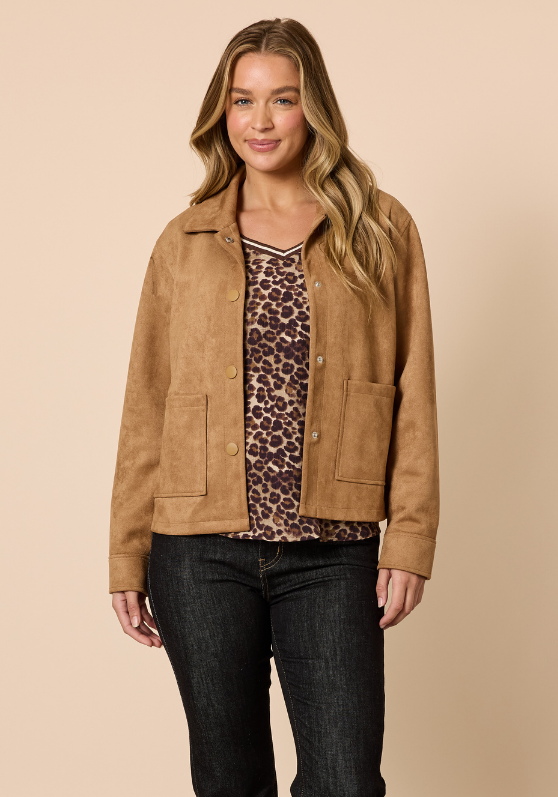 Threadz Downtown Suede Jacket