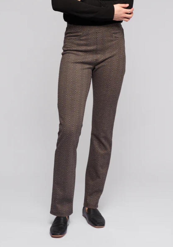 Vassalli Bay Pull On Slim Leg Ponti Pant