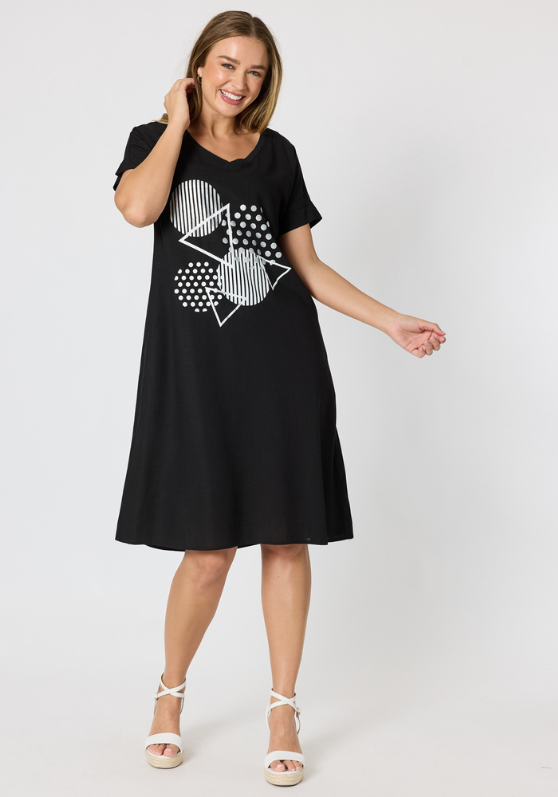 Clarity Circle on Circle Dress