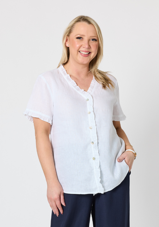Gordon Smith Audrey Linen Top