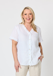 Audrey Linen Top