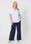 Audrey Linen Top