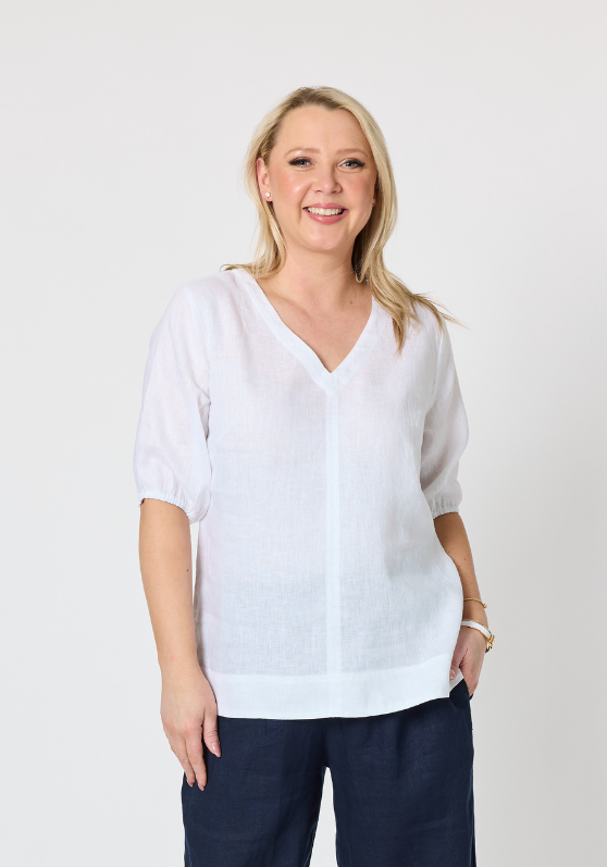 Gordon Smith Anna Linen Top