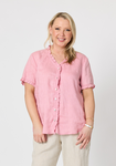 Audrey Linen Top