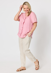 Audrey Linen Top