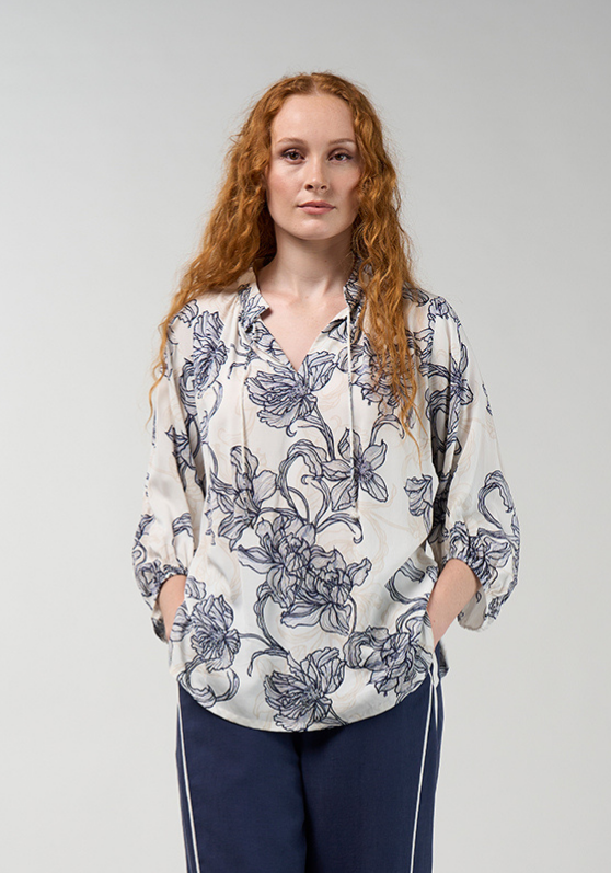 Madly Sweetly Blueprint Blouse - available for pre-sale