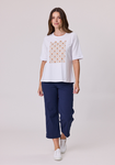Diamante Trim Top