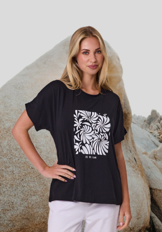 Classified Pearl Flower Lace T