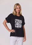 Pearl Flower Lace T