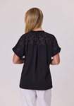 Pearl Flower Lace T