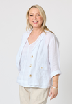 Danielle Linen Jacket