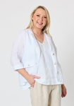 Danielle Linen Jacket