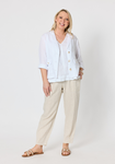 Danielle Linen Jacket