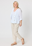 Danielle Linen Jacket