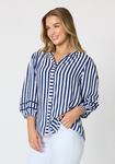 Montecito Stripe Top