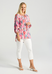 Gathered Sleeve Top