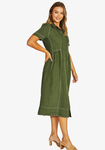Seam Detail Shirt Dress