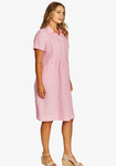 Mini Check Collar Dress
