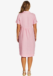 Mini Check Collar Dress