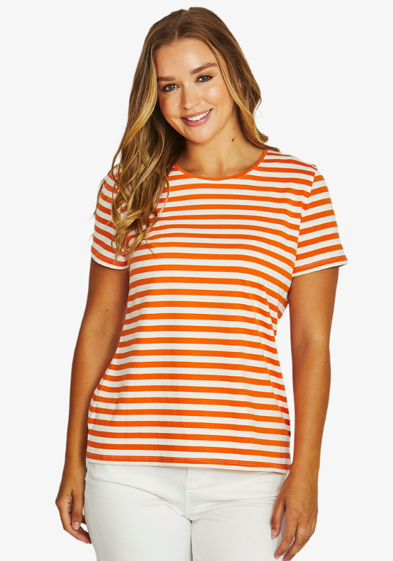 Jump Core Stripe S/S Shirt