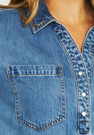2 Pkt Soft Denim Dress