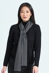 FINE CHECK SCARF