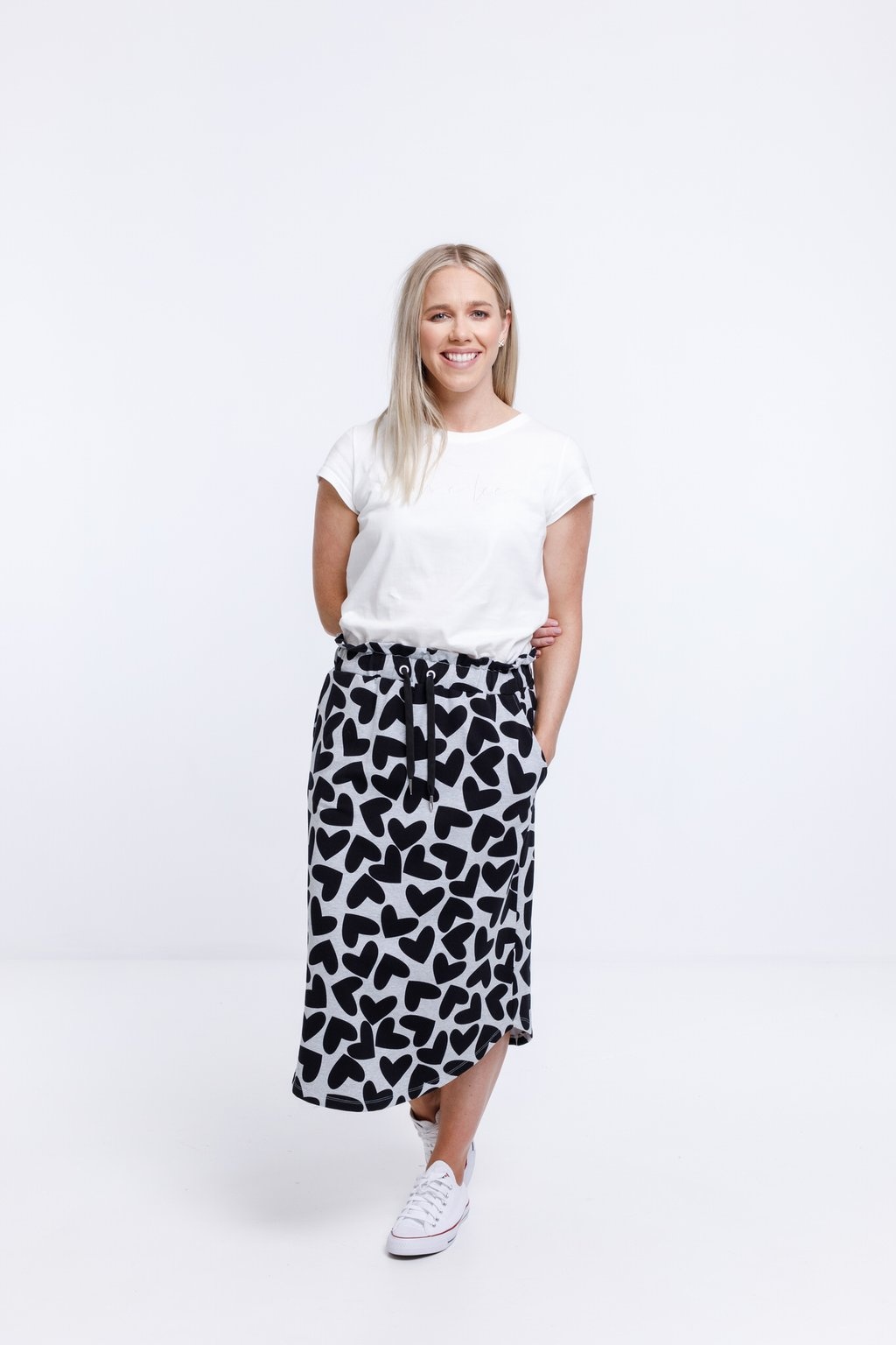 MIDI SKIRT  Womens Skirts  Buy Long Short High Waist Skirts Online at  Identity Clothing NZ  HOMELEE W21